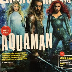 Barnes & Noble Booksellers - 6/25/18 Monday. I'm a HUGE fan of the comics and animated version of Aquaman! My wife is in LOVE with Jason Momoa! Good thing we look alike!