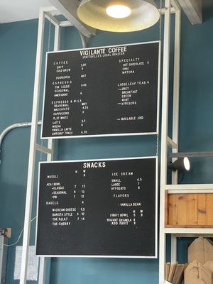 Menu photo 1 Vigilante Coffee Hyattsville, MD