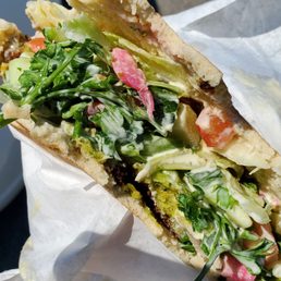 Falafel sandwich