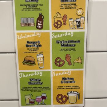 Moontown Brewing Company - Specials - Brewpubs Near Me - Whitestown, Indiana Moontown Brewing Company - Specials - Brewpubs Near Me - Whitestown, Indiana