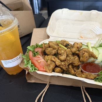 My Bottle Tea & Coffee - Cantaloupe peach jasmine tea - popcorn chicken - Bubble Tea Near Me - San Jose, California My Bottle Tea & Coffee - Cantaloupe peach jasmine tea - popcorn chicken - Bubble Tea Near Me - San Jose, California