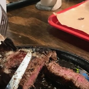 Photo of Hard Eight BBQ - The Colony, TX, United States. THE BEST Steak in my grandson's life!