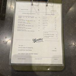Regular menu Regular menu