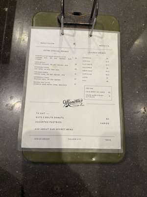 Menu photo 1 Menotti's Coffee Stop Los Angeles, CA Menu photo 1 Menotti's Coffee Stop Los Angeles, CA