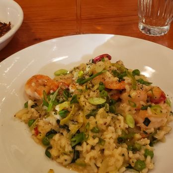 Three Forks Grille - Shrimo risotto - New American Near Me - Columbia Falls, Montana Three Forks Grille - Shrimo risotto - New American Near Me - Columbia Falls, Montana