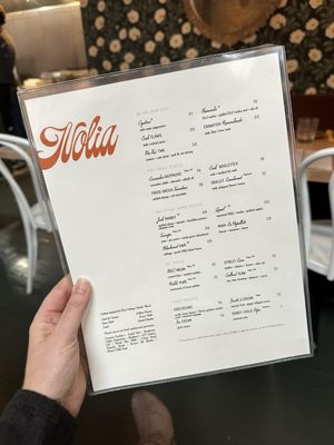 Menu photo 3 Nolia Cincinnati, OH