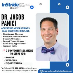InStride Capital Foot and Ankle Centers - Dr. Jacob Panici, Raleigh Podiatrist