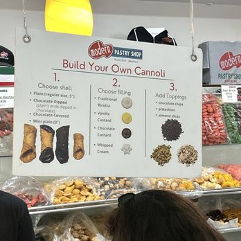 Modern Pastry Shop - How to make your own cannoli - Bakeries Near Me - Boston, Massachusetts