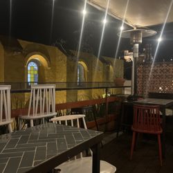 Inside Cafe - Some of the rooftop seating