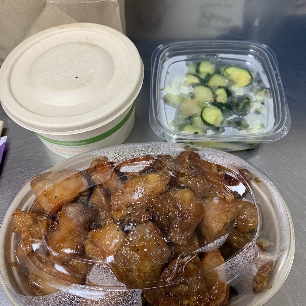 Charim - A heaping amount of Soy Garlic chicken for $15, side of rice $3.50, complimentary side of pickled cucumbers - Korean Near Me - Fort Lee, New Jersey Charim - A heaping amount of Soy Garlic chicken for $15, side of rice $3.50, complimentary side of pickled cucumbers - Korean Near Me - Fort Lee, New Jersey