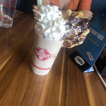 Brgr Stop - Nutella Waffle Shake - American Near Me - Fort Lauderdale, Florida Brgr Stop - Nutella Waffle Shake - American Near Me - Fort Lauderdale, Florida