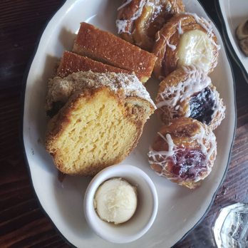 Park Tavern - Bread basket (which really is pastry basket) - New American Near Me - Delray Beach, Florida