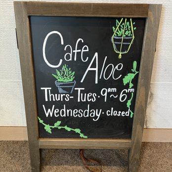 Cafe Aloe - Closed on Wednesdays - Cafes Near Me - Bellevue, Washington Cafe Aloe - Closed on Wednesdays - Cafes Near Me - Bellevue, Washington