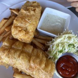 Cod and fish.  About $26?