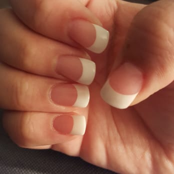 Nail World - Pink and whites! Very durable and nice smile line. Not too fake pink - Nail Salons Near Me - Cedar Rapids, Iowa