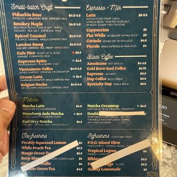 Piccolo Coffee - Menu - Coffee & Tea Near Me - Artesia, California Piccolo Coffee - Menu - Coffee & Tea Near Me - Artesia, California