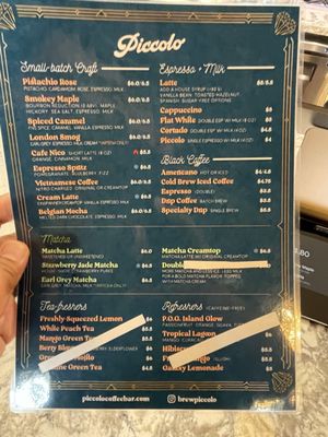 Menu photo 4 Piccolo Coffee Artesia, CA Menu photo 4 Piccolo Coffee Artesia, CA