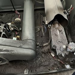 ARP Appliance Repair - My dryer before , a lot of lint and it could catch on fire !