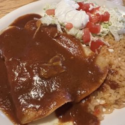 Cozumel - Cheese and onion enchiladas