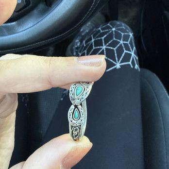 Direct Diamond Co - The ring after it was found; ripped off and run over - Jewelry Near Me - Monroe, Connecticut