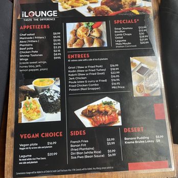 iLounge Taste The Diference - Menu - Caribbean Near Me - Marietta, Georgia iLounge Taste The Diference - Menu - Caribbean Near Me - Marietta, Georgia