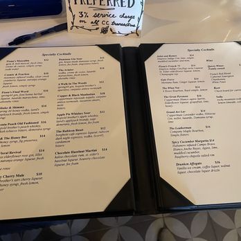 Fiona's Bartique - Cocktail menu (they have other drinks too) - Lounges Near Me - Paonia, Colorado Fiona's Bartique - Cocktail menu (they have other drinks too) - Lounges Near Me - Paonia, Colorado