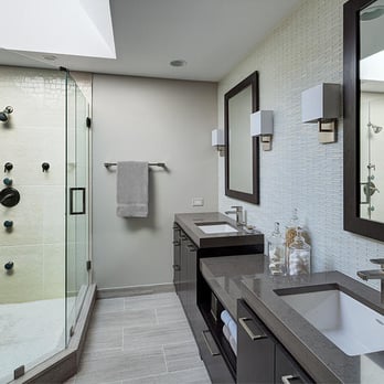 Eco Pure Construction - a modern bathroom with a skylight - General Contractors Near Me - Deerfield Beach, Florida Eco Pure Construction - a modern bathroom with a skylight - General Contractors Near Me - Deerfield Beach, Florida