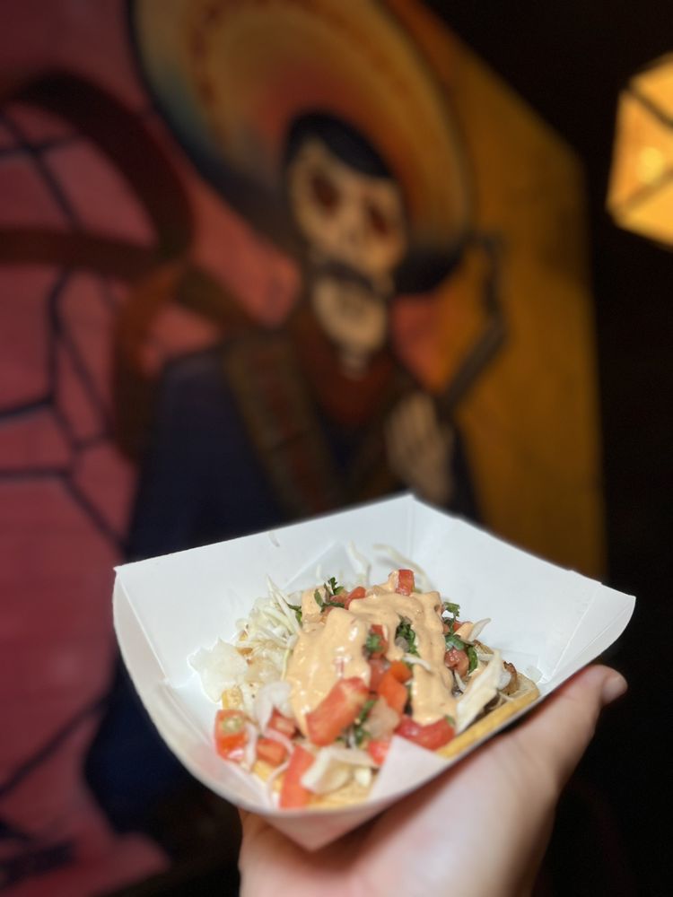 Food from Crack Taco Shop