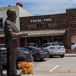 Fossil Fuel Coffee Co - In the heart of Kemmerer, right on the triangle!