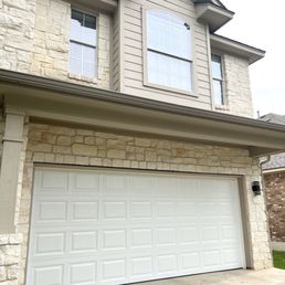 Fixed garage door Fixed garage door