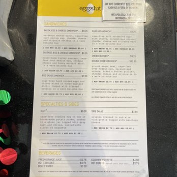 Eggslut - Menu - Breakfast & Brunch Near Me - Los Angeles, California Eggslut - Menu - Breakfast & Brunch Near Me - Los Angeles, California