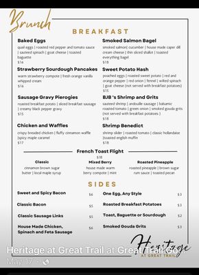 Menu photo 1 Heritage at Great Trail Minerva, OH Menu photo 1 Heritage at Great Trail Minerva, OH