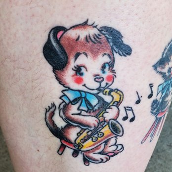 Halo Tattoo Collective - this one is one month old - by Lindsey - Tattoo Near Me - Long Beach, California Halo Tattoo Collective - this one is one month old - by Lindsey - Tattoo Near Me - Long Beach, California