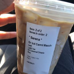 Iced Caramel Macchiato