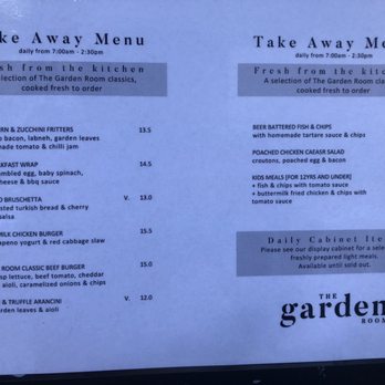 The Garden Room - Cafes Near Me - Brisbane City, QLD