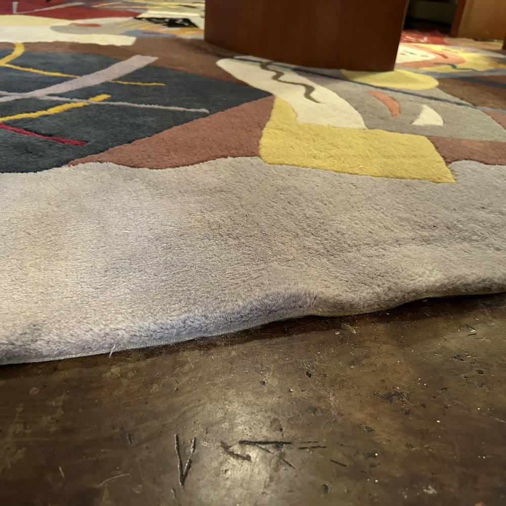 Benedict Fine Rug Cleaning - The pile on the rug customer cleaned. - Carpet Cleaning Near Me - Marietta, Georgia Benedict Fine Rug Cleaning - The pile on the rug customer cleaned. - Carpet Cleaning Near Me - Marietta, Georgia