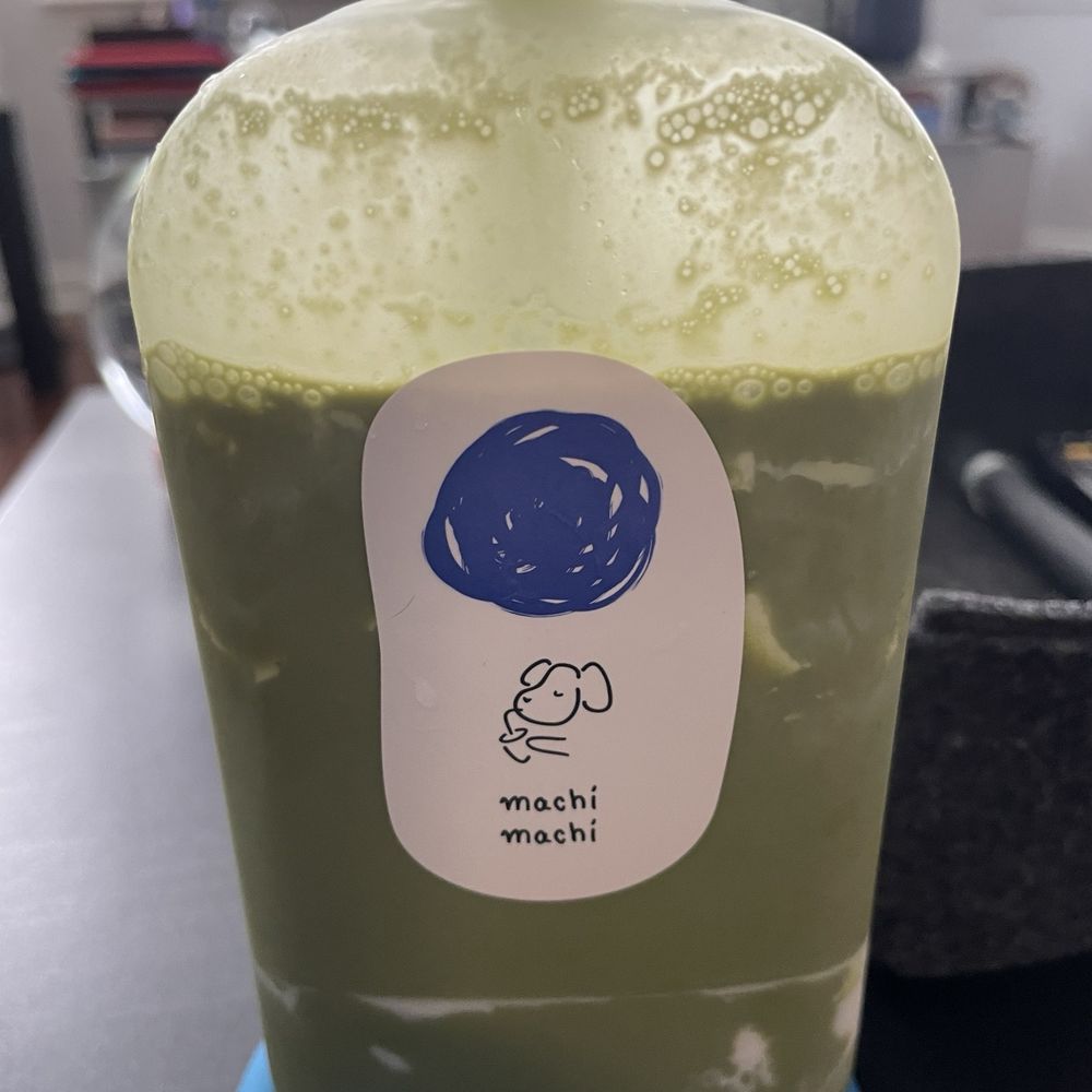 Machi Machi - Shizuoka Matcha Milk Tea with Panna Cotta - Bubble Tea Near Me - New York, New York Machi Machi - Shizuoka Matcha Milk Tea with Panna Cotta - Bubble Tea Near Me - New York, New York