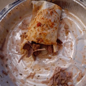 El Chaparro - This is their poor example of a burrito. Never again. - Mexican Near Me - Covington, Georgia