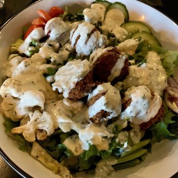 The Copper Crow - Falafel Salad. - New American Near Me - Albany, New York