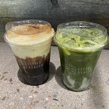 Little Avalon - Banana Cream Cold Brew, "Kyota Matcha" - Cafes Near Me - Las Vegas, Nevada Little Avalon - Banana Cream Cold Brew, "Kyota Matcha" - Cafes Near Me - Las Vegas, Nevada