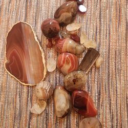 The Love of Ganesha - Carnelians~!  BB Citrine & Smoky Quartzzzzz~!