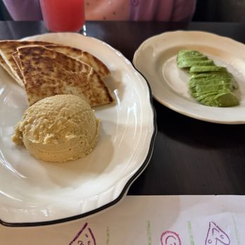 Grand Lake Kitchen - Pita and hummus and avocado plates, from the kids menu. - New American Near Me - San Francisco, California Grand Lake Kitchen - Pita and hummus and avocado plates, from the kids menu. - New American Near Me - San Francisco, California