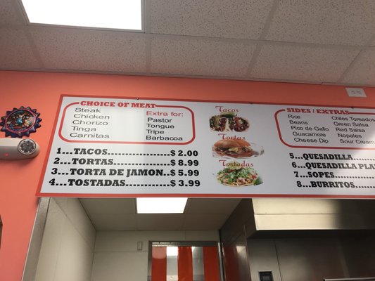 Menu photo 1 Taqueria Jalisco Middleton, WI