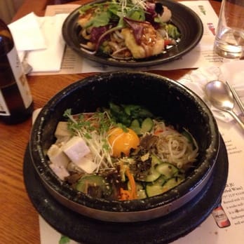 Kimchi Hophouse - Tempura tofu with saté vegetable & bibimbap yummmmyyy - Korean Near Me - Dublin, D Kimchi Hophouse - Tempura tofu with saté vegetable & bibimbap yummmmyyy - Korean Near Me - Dublin, D