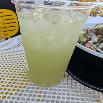CAVA - Cucumber mint lime juice - Mediterranean Near Me - Orange, California