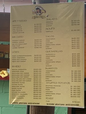 Menu photo 3 Beans and Rice Los Barriles, BCS Menu photo 3 Beans and Rice Los Barriles, BCS