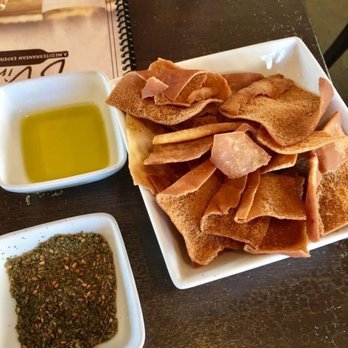 Dvine Mediterranean Experience - Brea - Pita chips - Mediterranean Near Me - Brea, California
