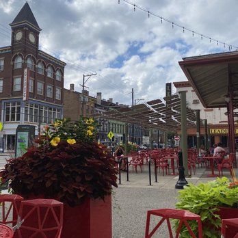 Findlay Market - Outdoor seating - Farmers Market Near Me - Cincinnati, Ohio
