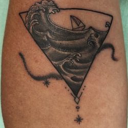 Treasure Island Tattoo - Waves