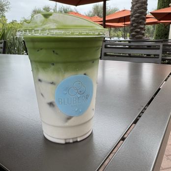 Bluberry Social - blueberry matcha - Breakfast & Brunch Near Me - Irvine, California